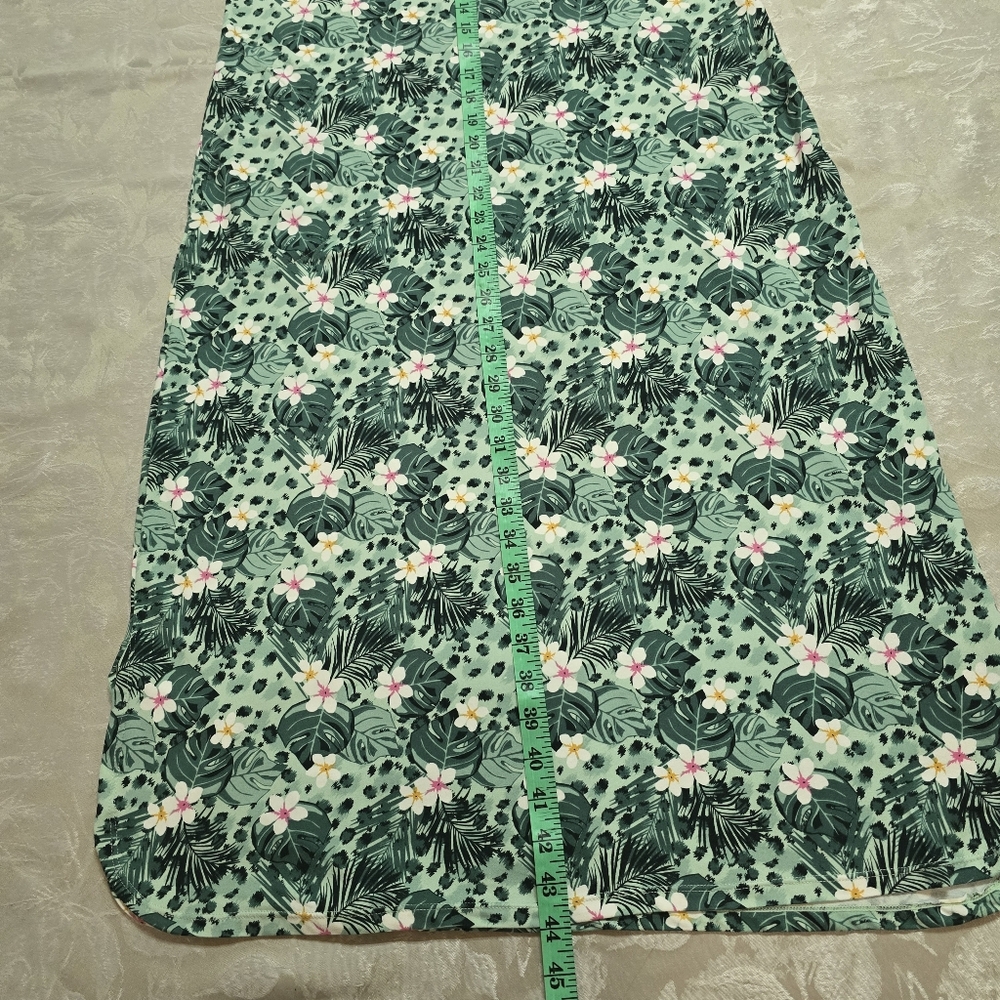 Cynthia Rowley Dress Women Medium Pockets Soft Resort Coastal Coconut Tropical - Picture 2 of 7